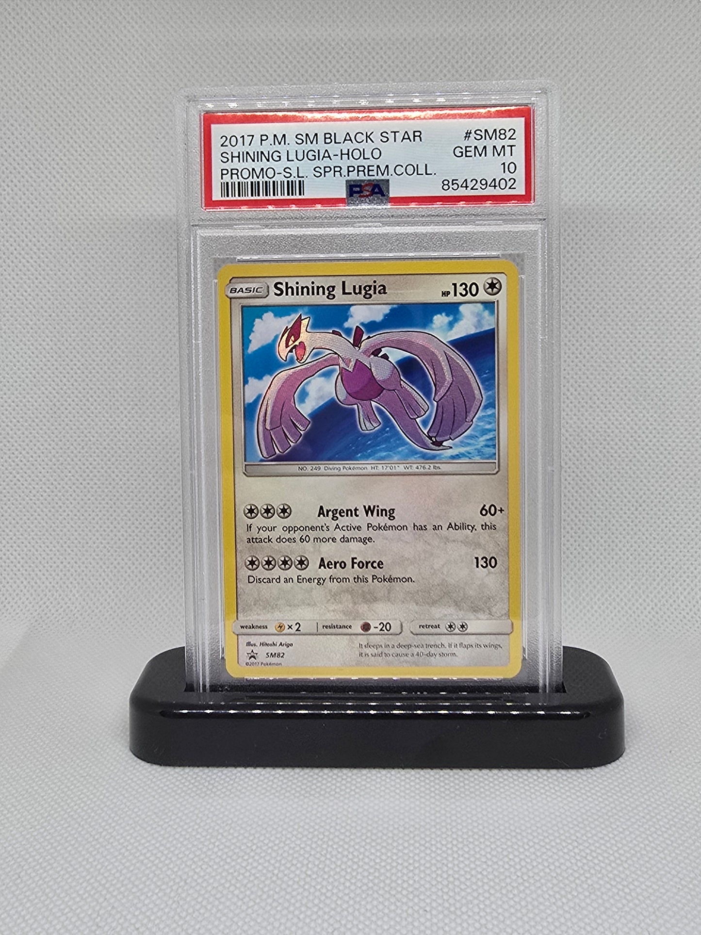 Pokemon Card Shining Lugia PSA 10
